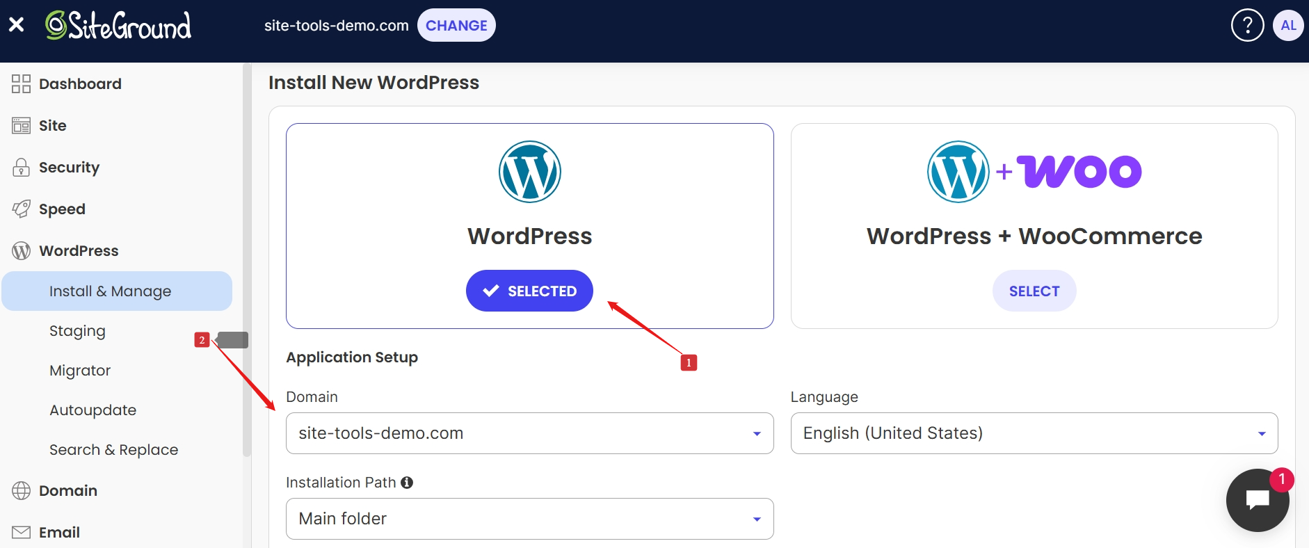 wordpress.com 与 siteground