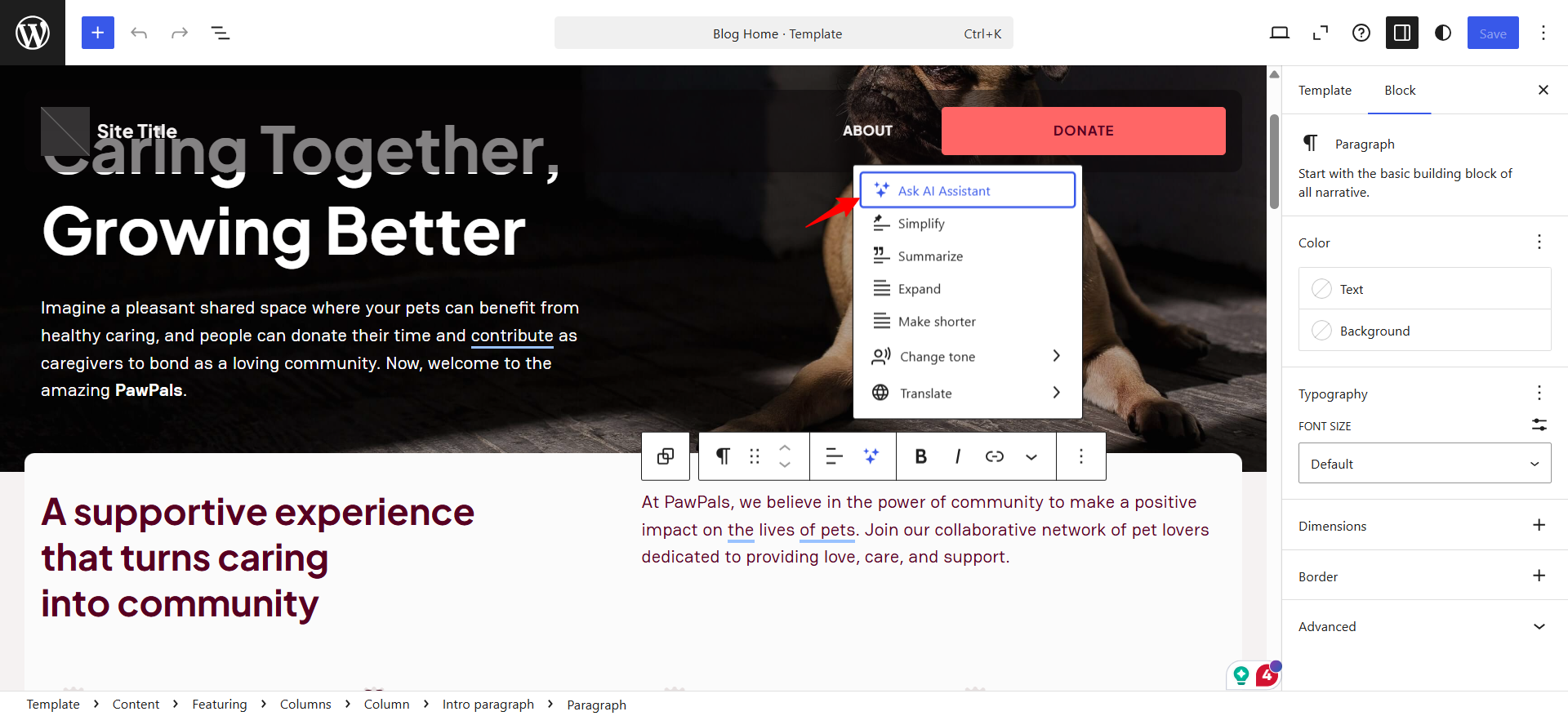 wordpress.com 与 siteground