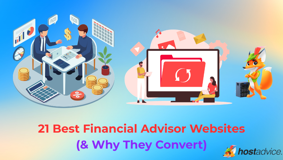 21 Best Financial Advisor Websites (& Why They Convert) blog