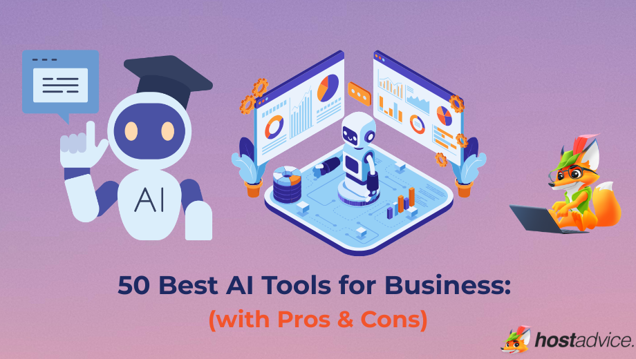 50 Best AI Tools for Business (with Pros & Cons)