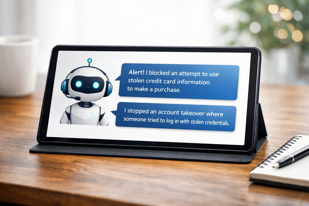 AI detecting and preventing fraud.