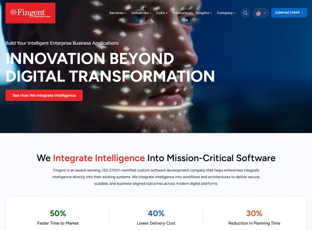 Fingent's website.