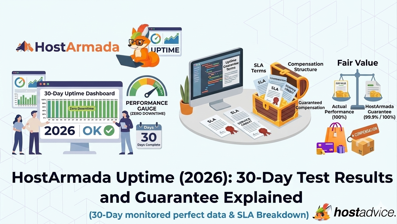 HostAramada Uptime Analysis