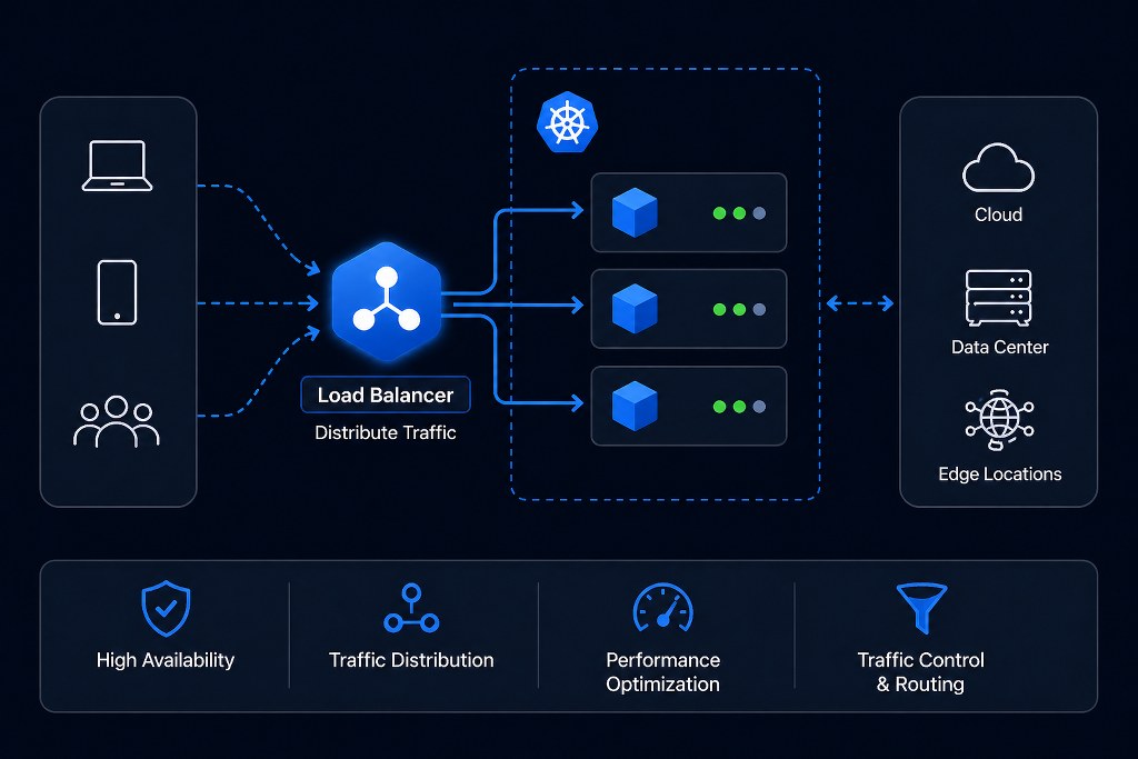 Load balancing and network traffic control.