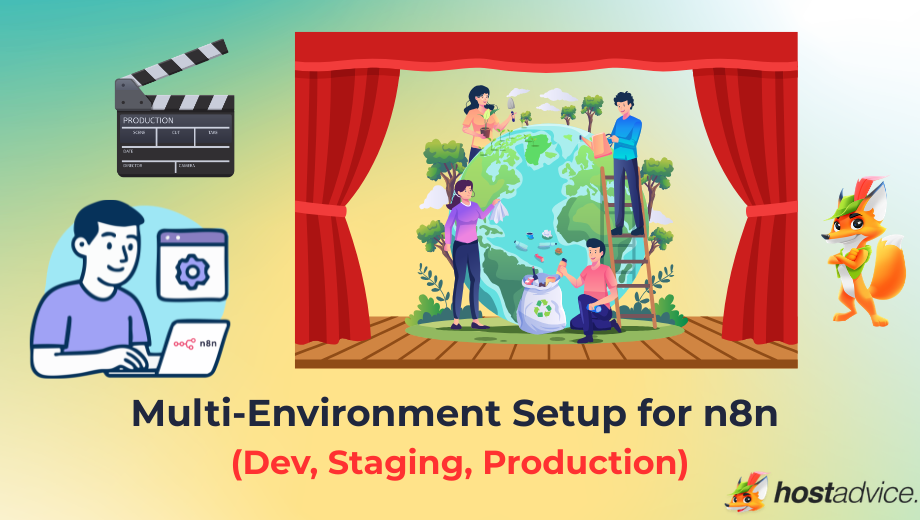 Multi-Environment Setup for n8n (Dev, Staging, Production) blog
