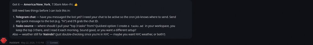 OpenClaw scheduling recurring tasks and cron jobs