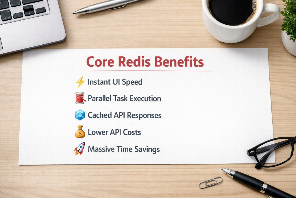 Redis powers speed, efficiency, and savings; accelerating workflows with seamless parallel caching.