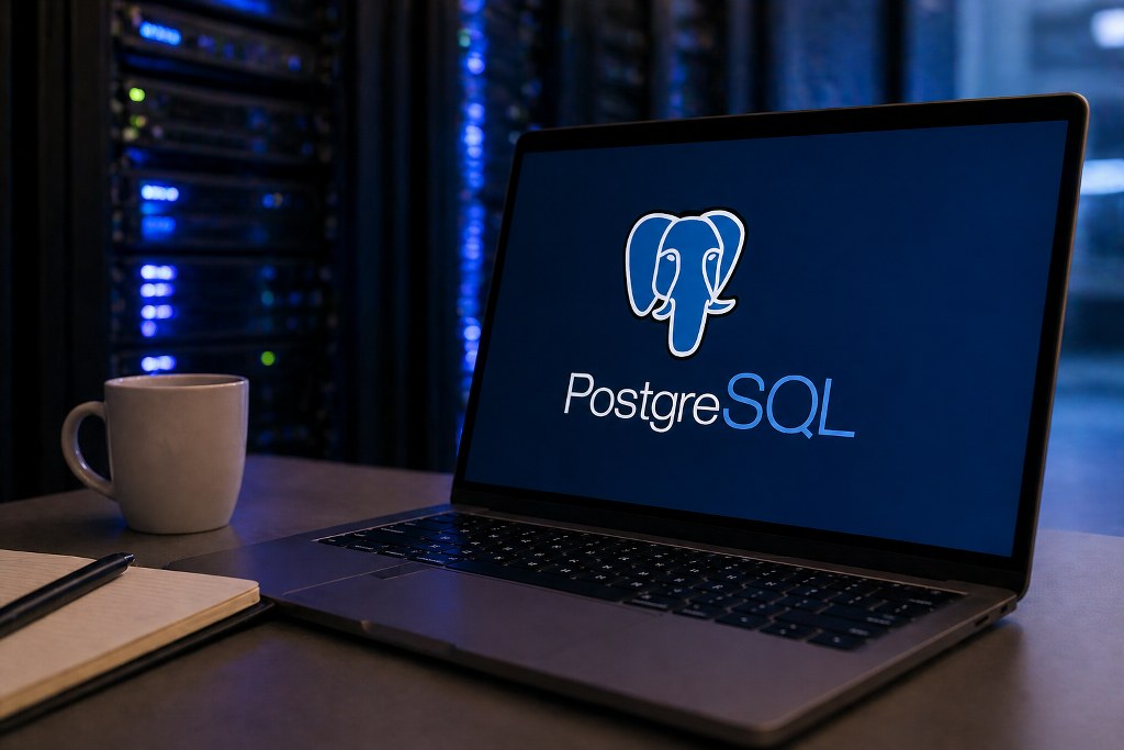 Tech workspace with PostgreSQL focus.