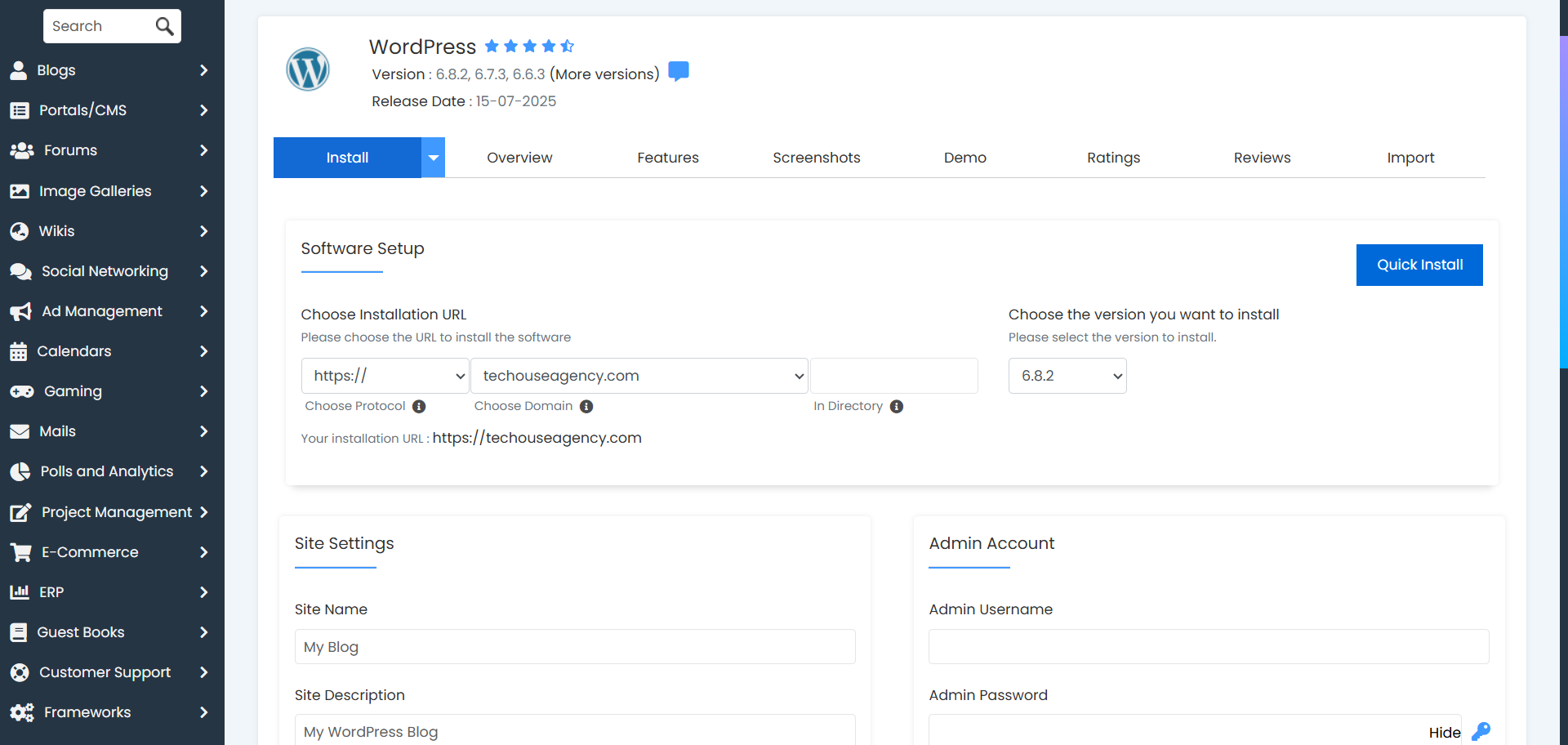 ChemiCloud vs Hostinger
