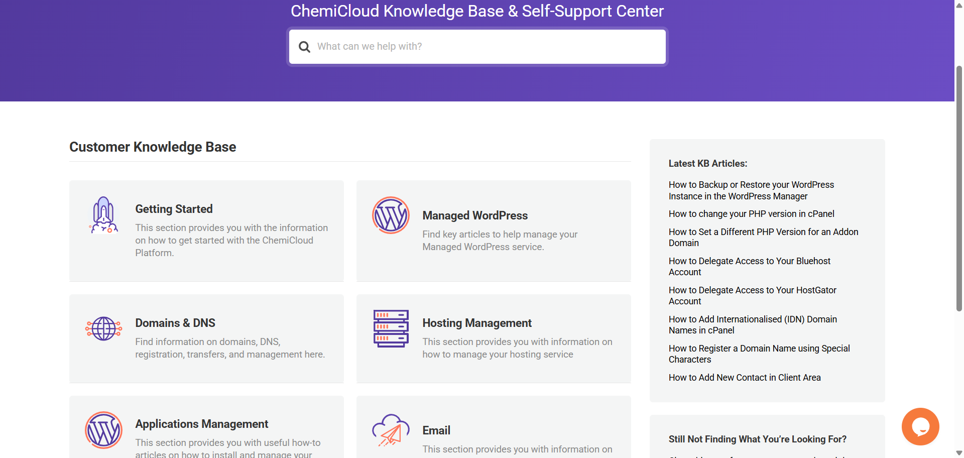 ChemiCloud vs Hostinger