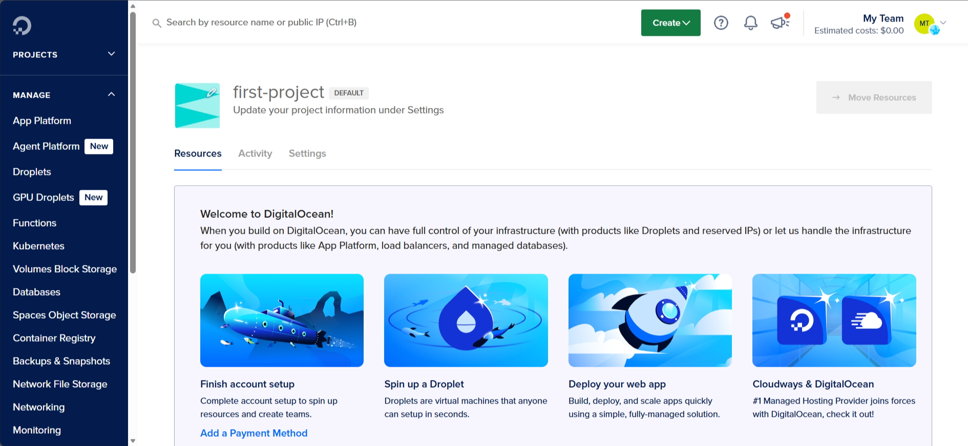 Cloudways vs Digital Ocean