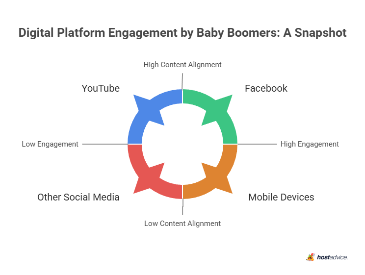 Digital Platform Engagement by Baby Boomers: A Snapshot