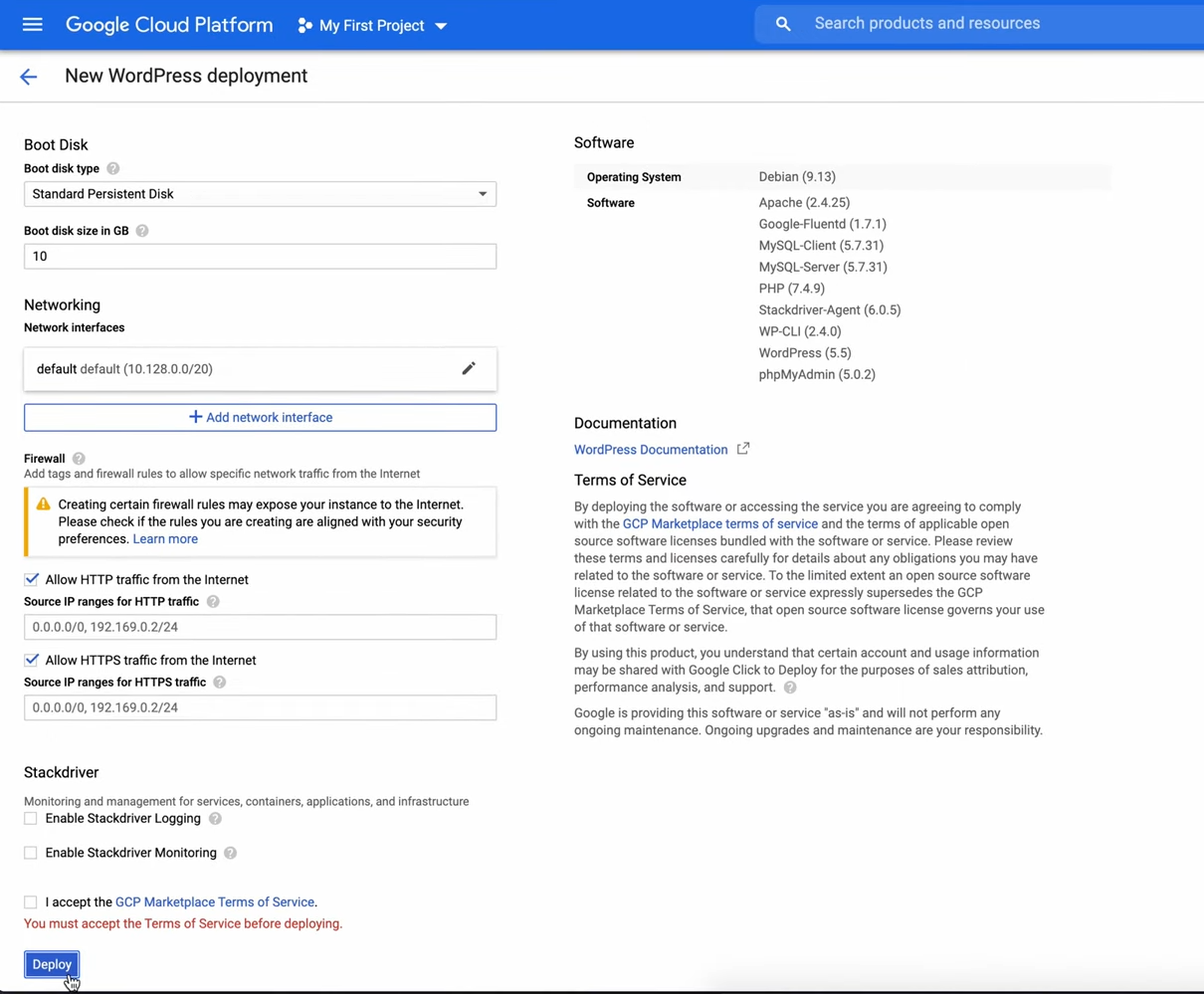 Hostinger vs Google Cloud