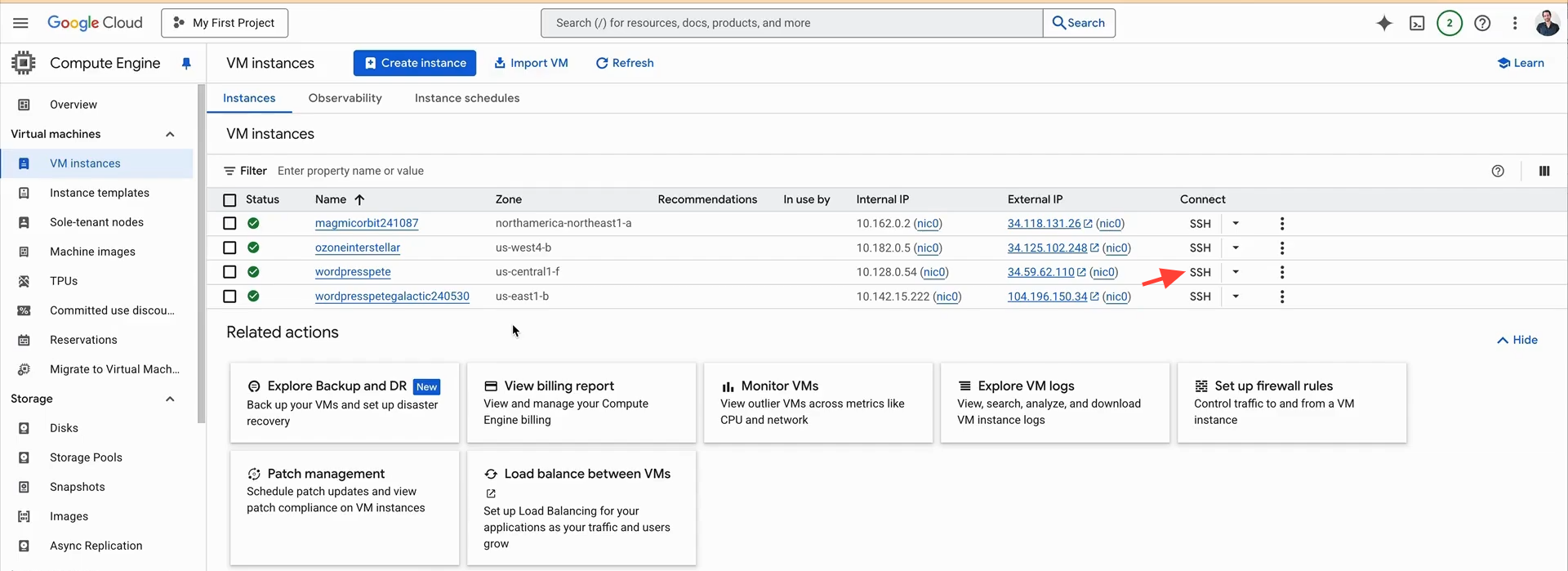 Hostinger vs Google Cloud