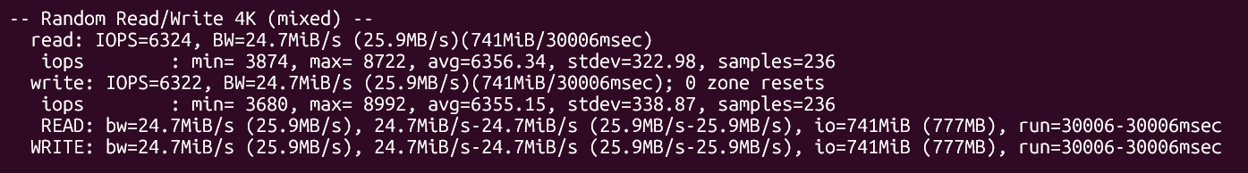 IP ServerOne disk stress test consistency across NovaCloud and NovaGPU