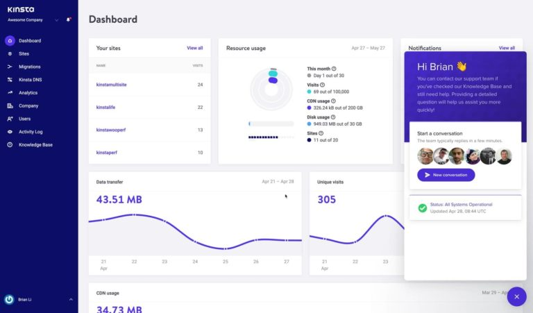 Kinsta vs Hostinger