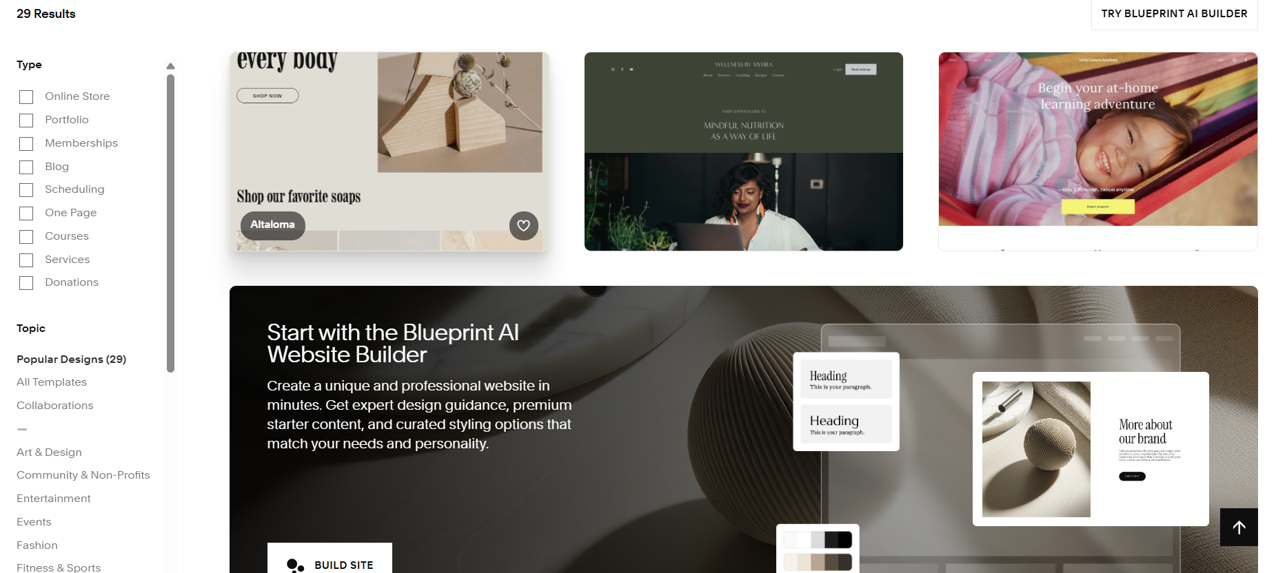 Shopify vs Squarespace