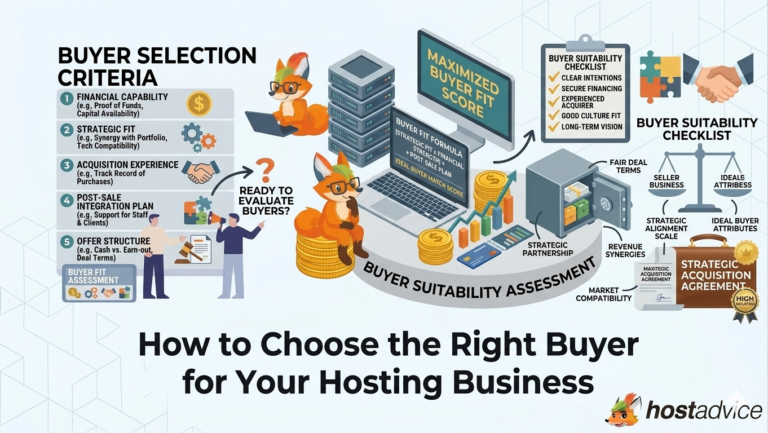 How to Choose the Right Buyer for Your Hosting Business