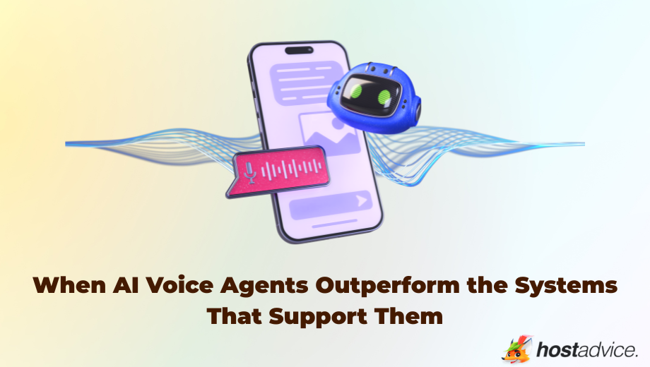 When AI Voice Agents Outperform the Systems That Support Them