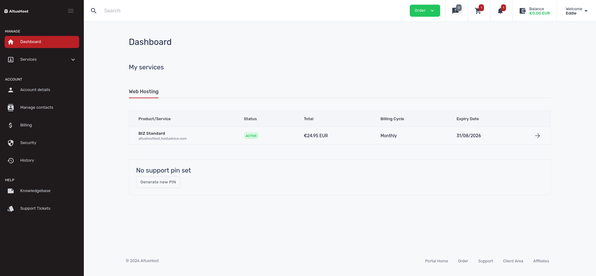 screenshot of 'Order Summary' page