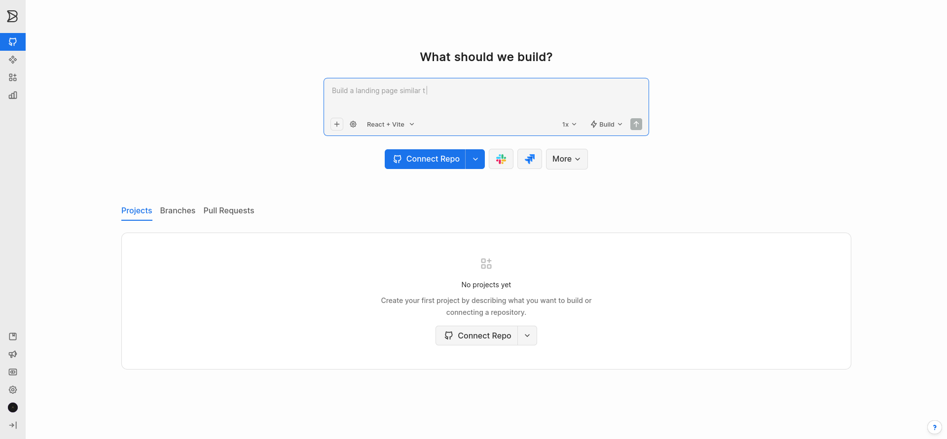 screenshot of Builder.io interface