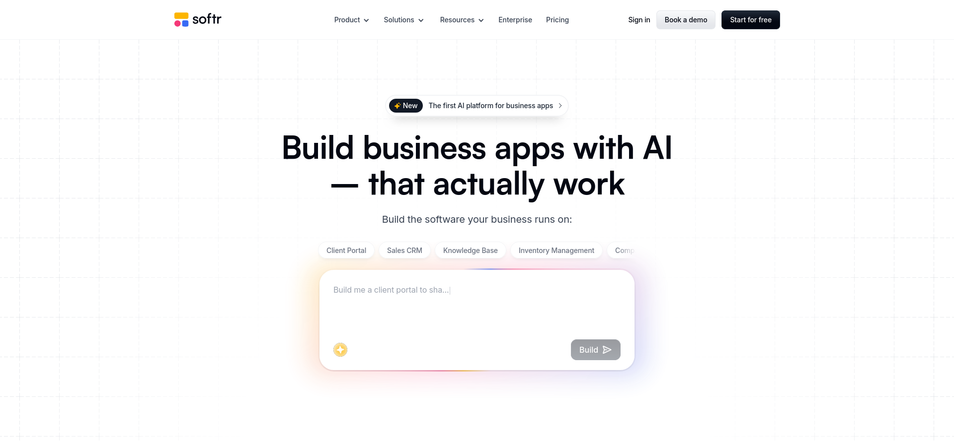 Softr Framer alternative portal builder