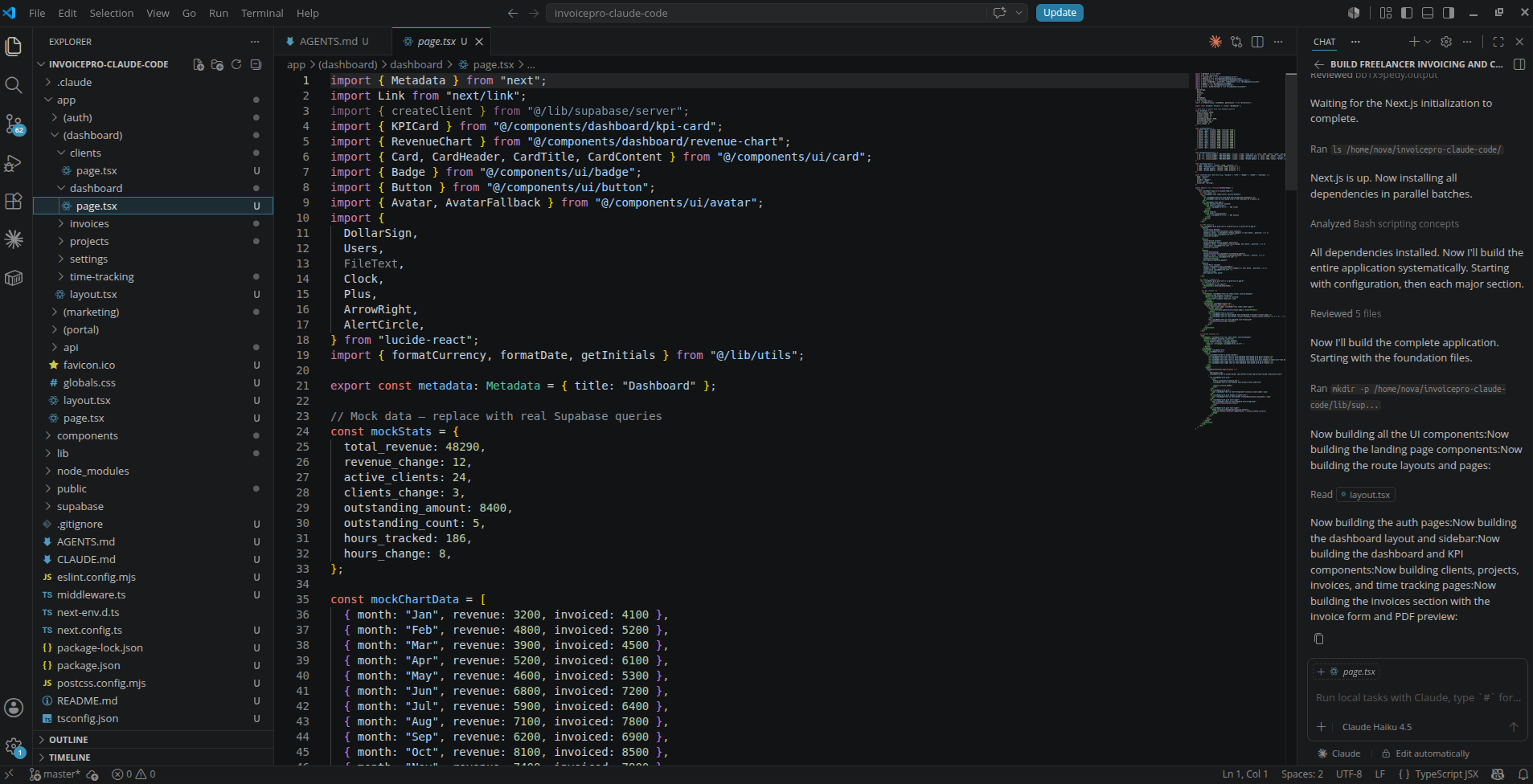screenshot of Visual Studio