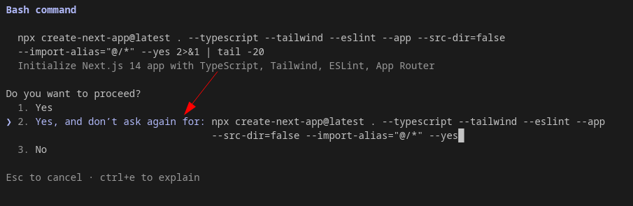 screenshot of Claude Code: InvoicePro Build