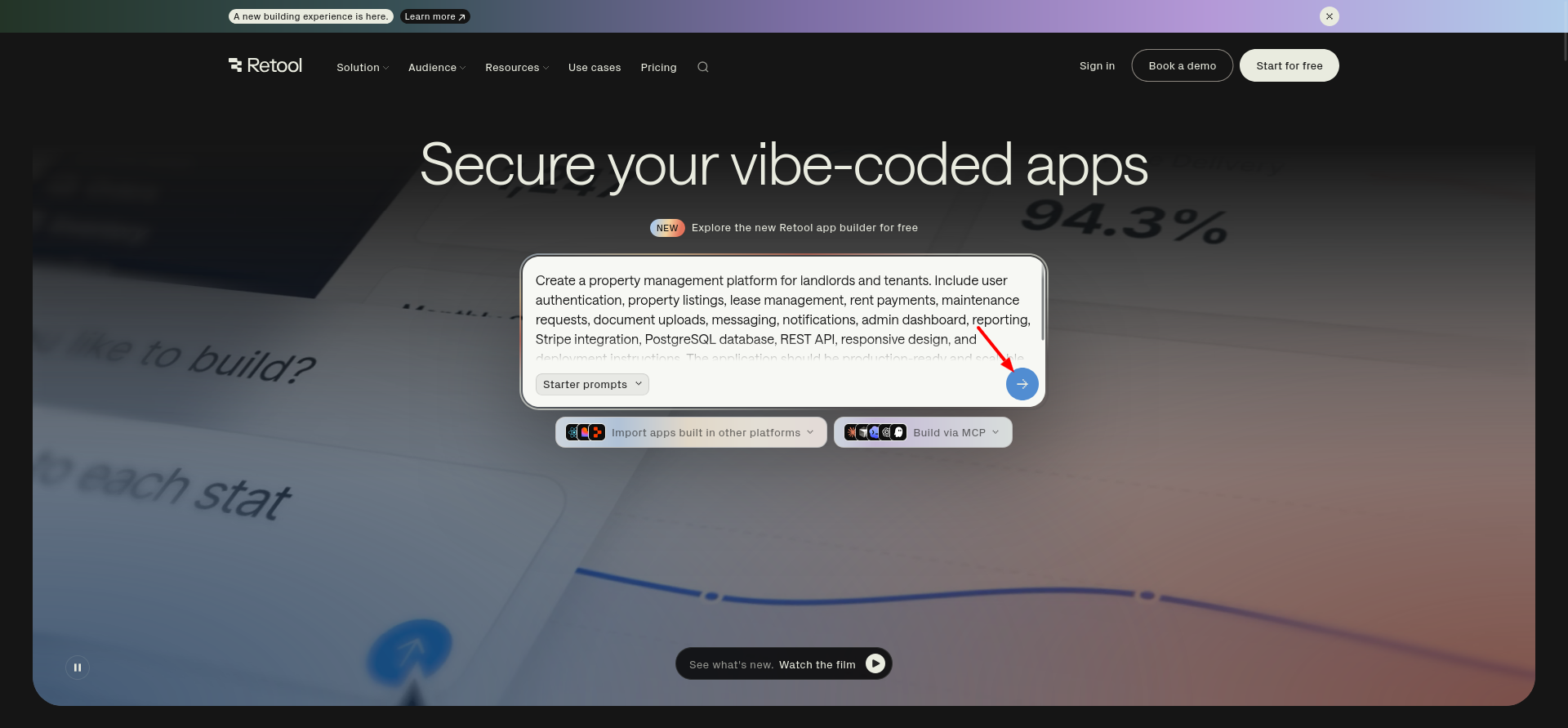 screenshot of 'Send' button