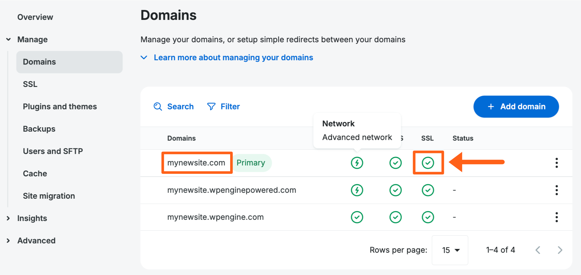 WP Engine security and plugin risk scanning tools