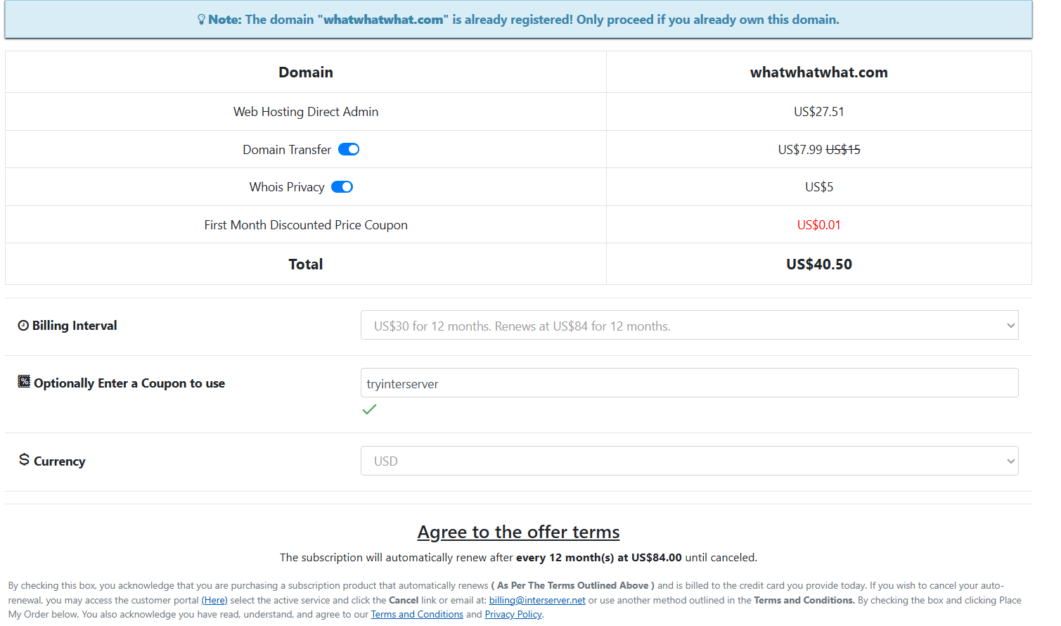 How to Use and Activate InterServer Coupon Codes