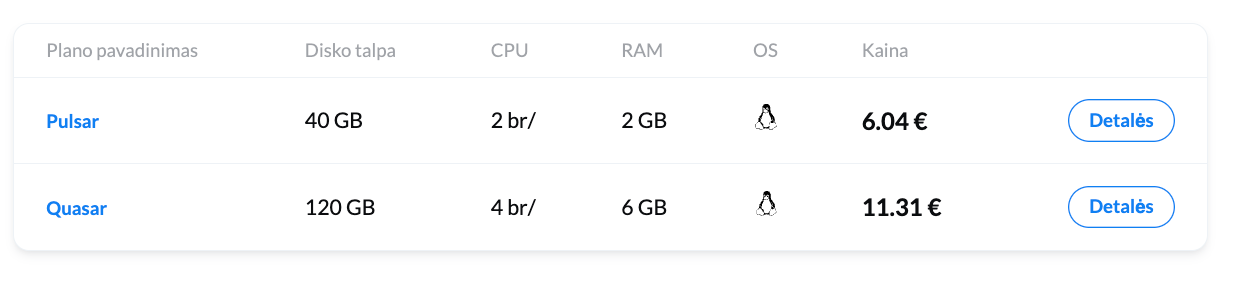 Virtualus privatus serveris (angl. VPS)