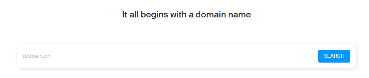 Infomaniak domain registration and transfer options