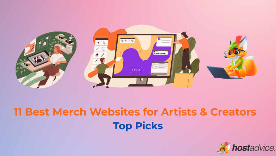 11 Best Merch Websites for Artists & Creators