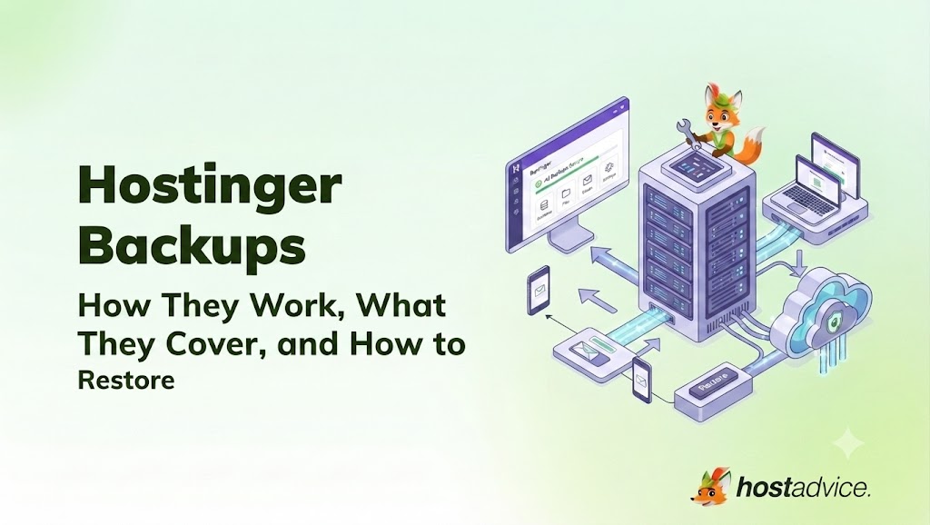 Hostinger Backups guide covering automated backups, restores, and recovery options