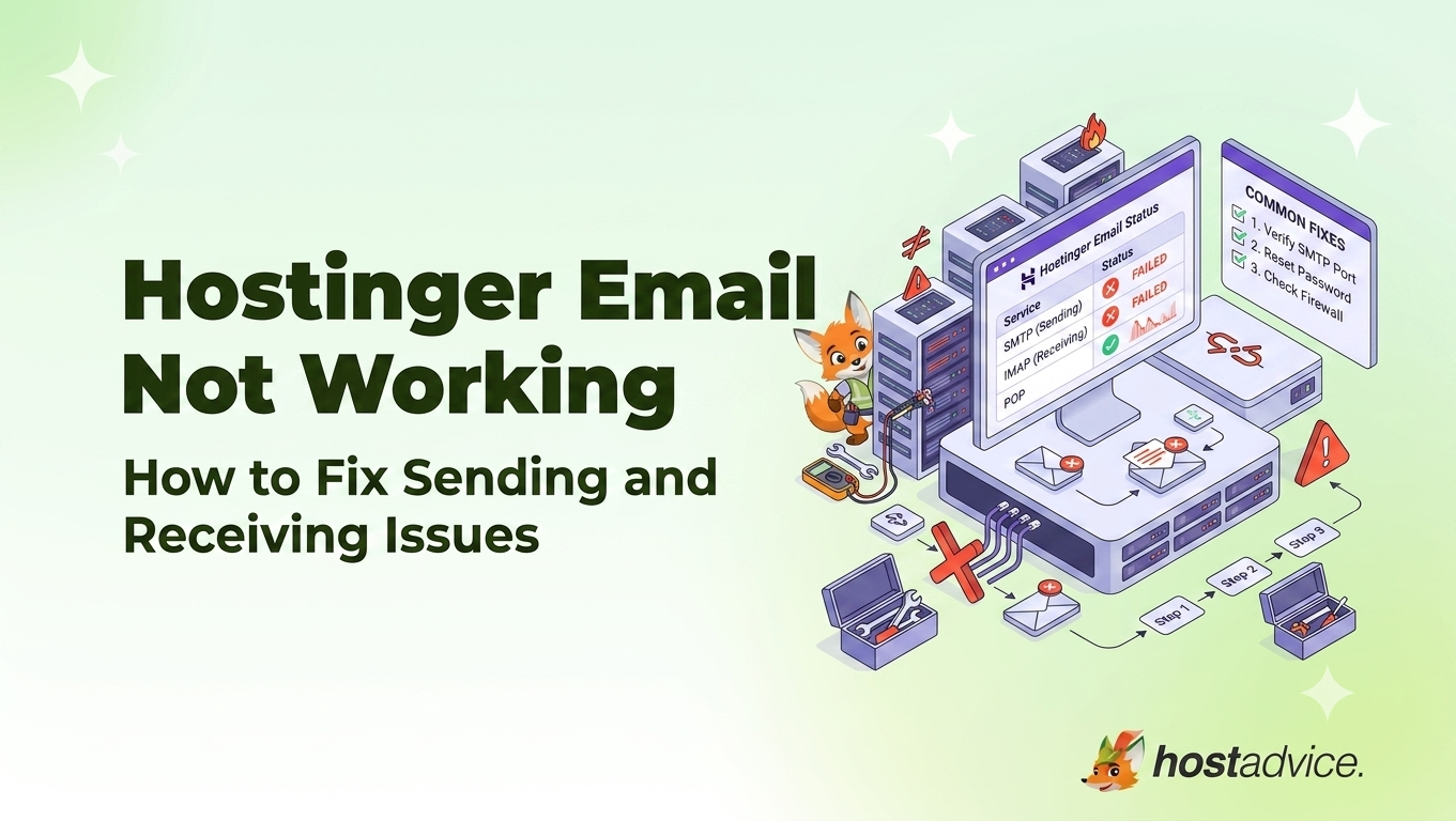 Hostinger Email Not Working How to Fix Sending and Receiving Issues