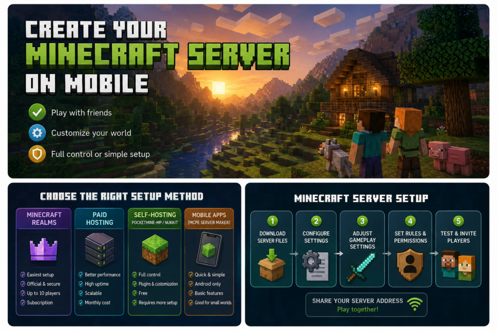 Choose Your Minecraft Server Setup Method