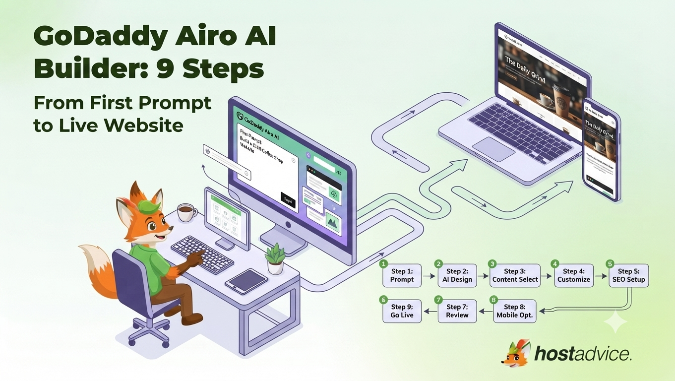 how to use godaddy airo
