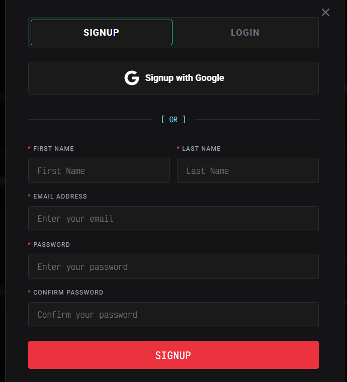 Antihost account creation during checkout