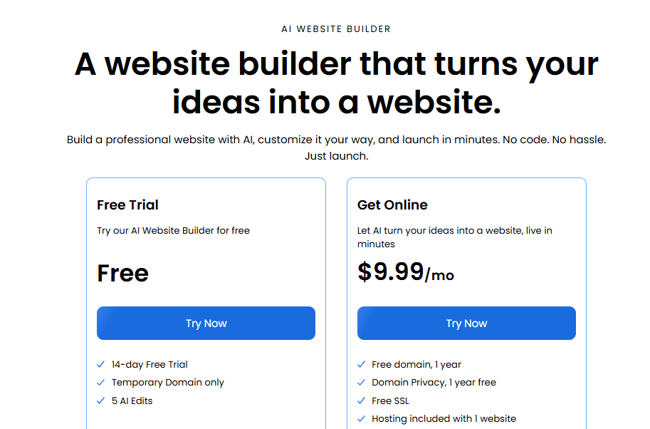 Bluehost AI Website Builder Coupon