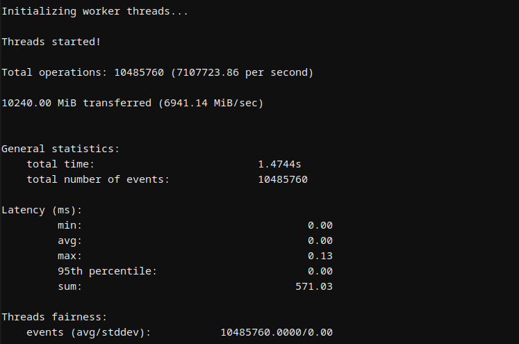 Bluehost Claude Code VPS sequential memory write benchmark results
