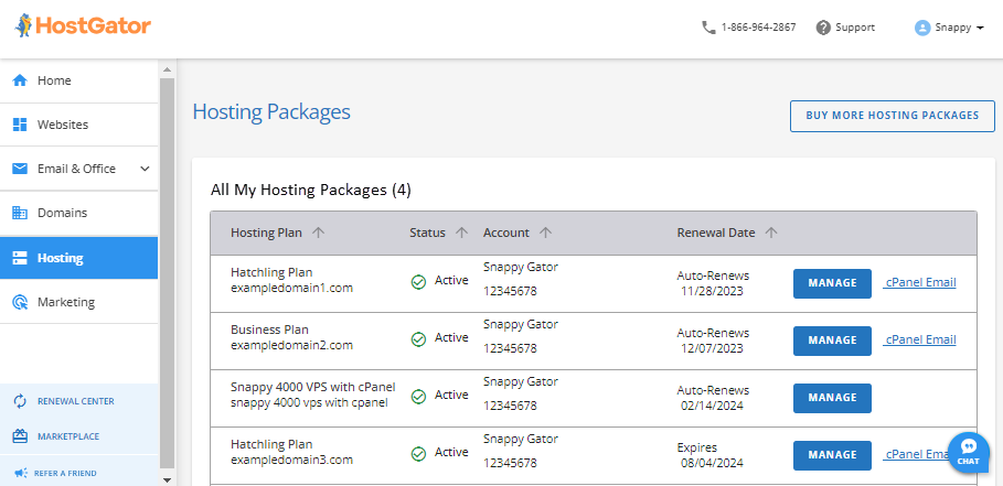 Bluehost vs DreamHost vs HostGator