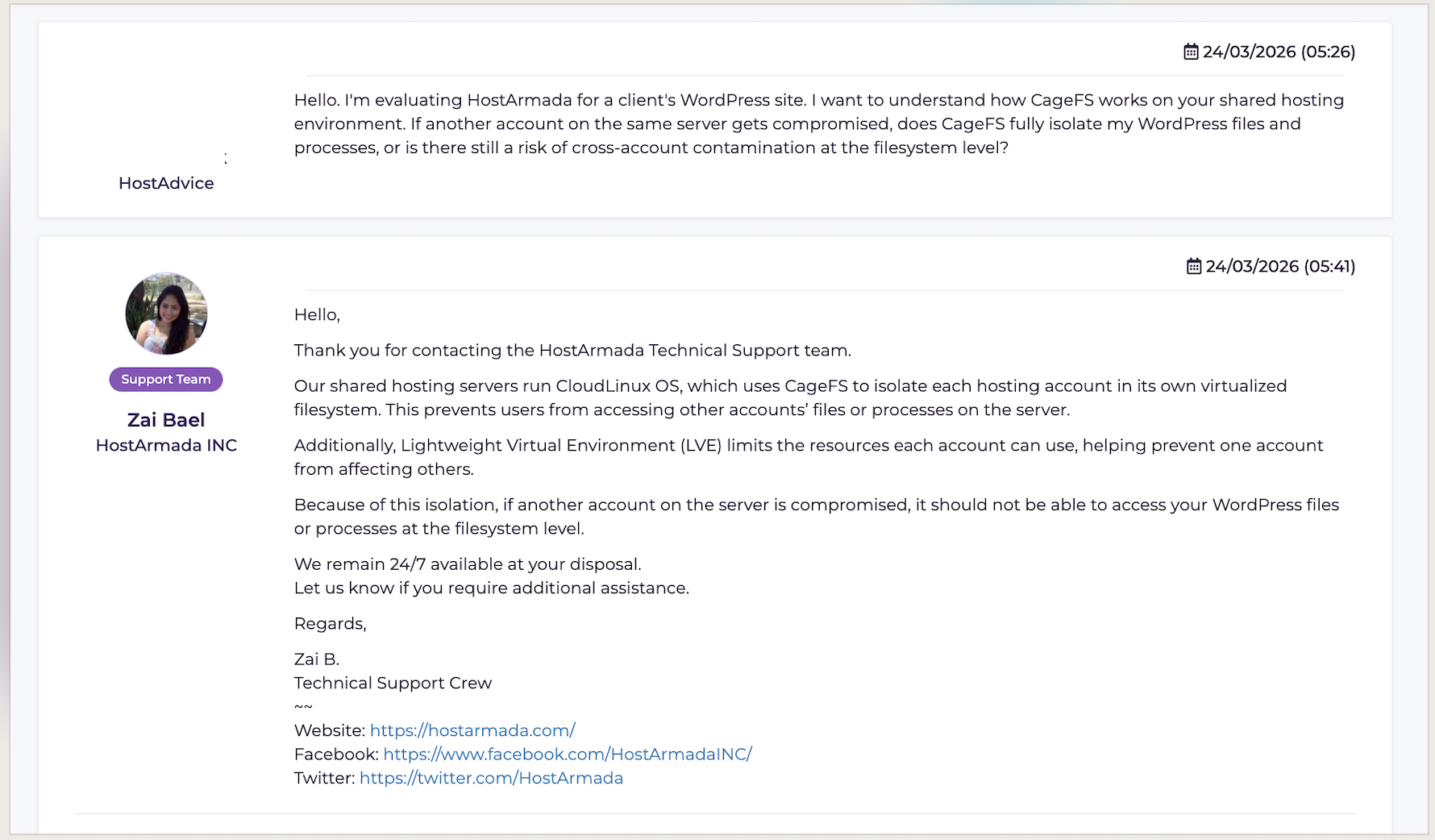 Bluehost vs Hostarmada