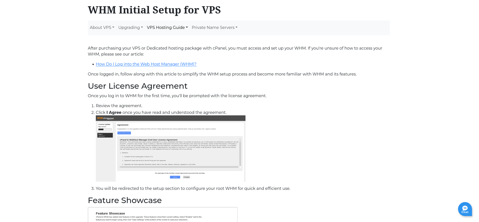 HostGator Knowledge Base WHM Initial Setup for VPS guide