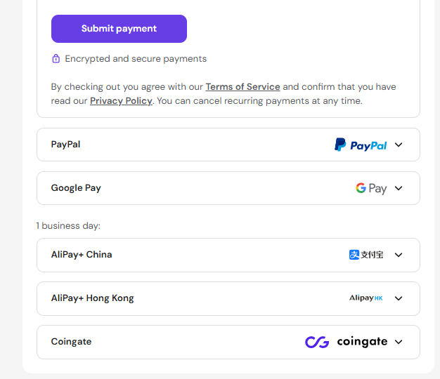Hostinger account registration and login page for Next.js hosting