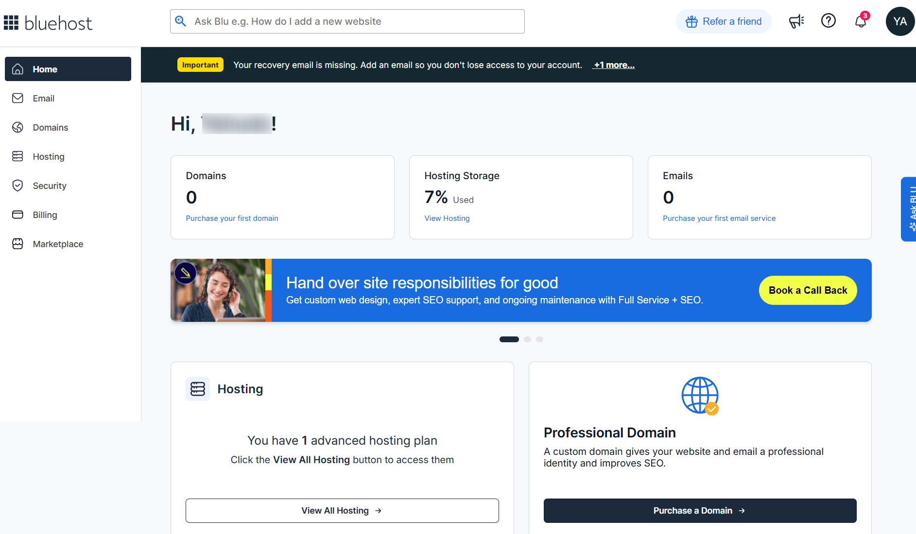 knownhost vs bluehost
