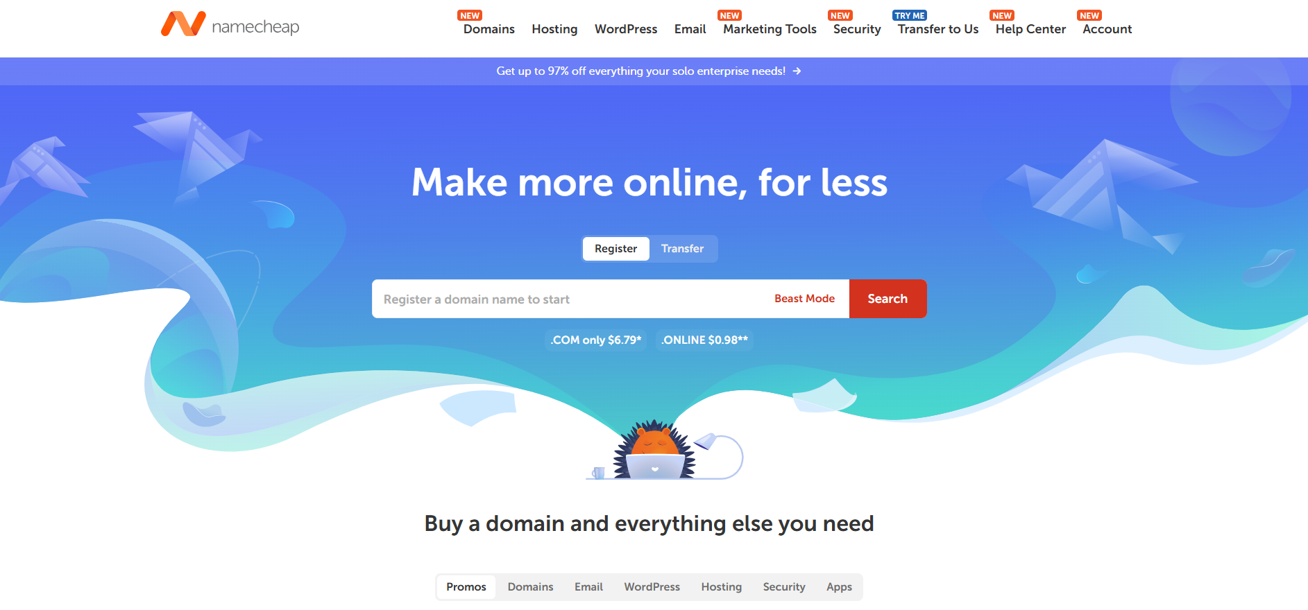 Namecheap Pricing