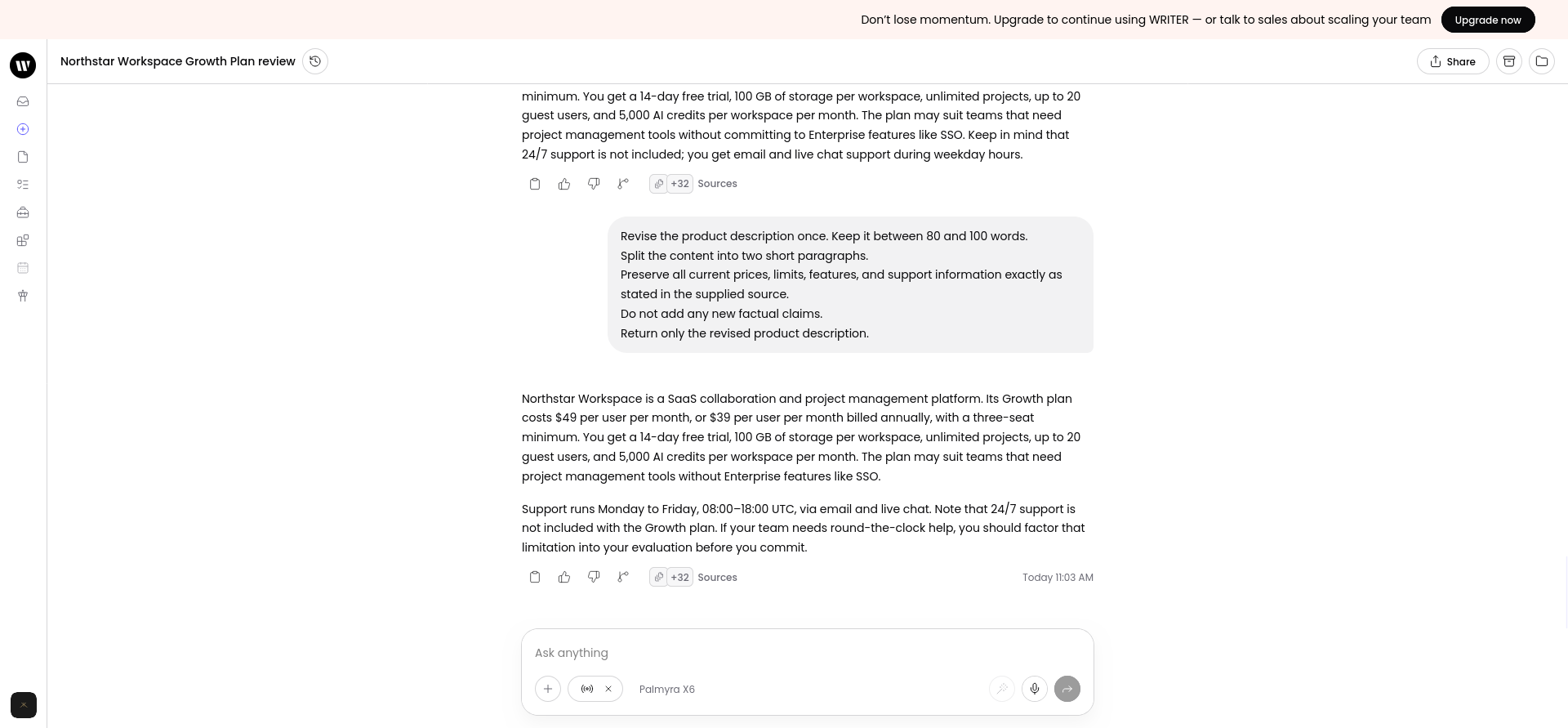 B04 corrected homepage description with shorter paragraphs but a new word-count failure.